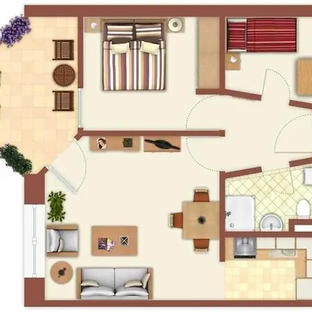 Apartment Residenz Hohe Lith, Fewo 114 Duhnen